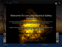 Tablet Screenshot of livelineservices.com